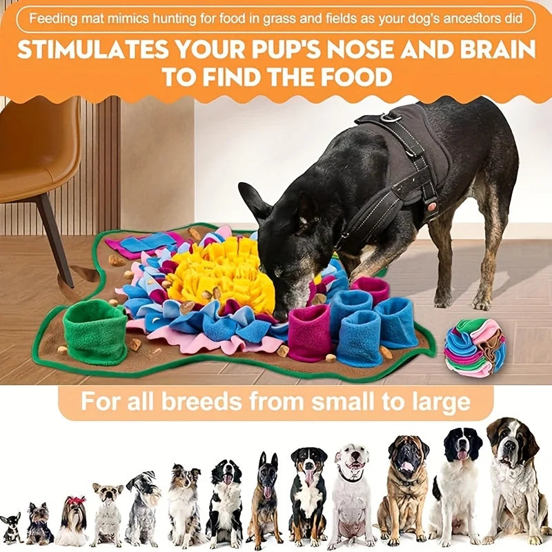 Dog Snuffle Mat for Training & Feeding