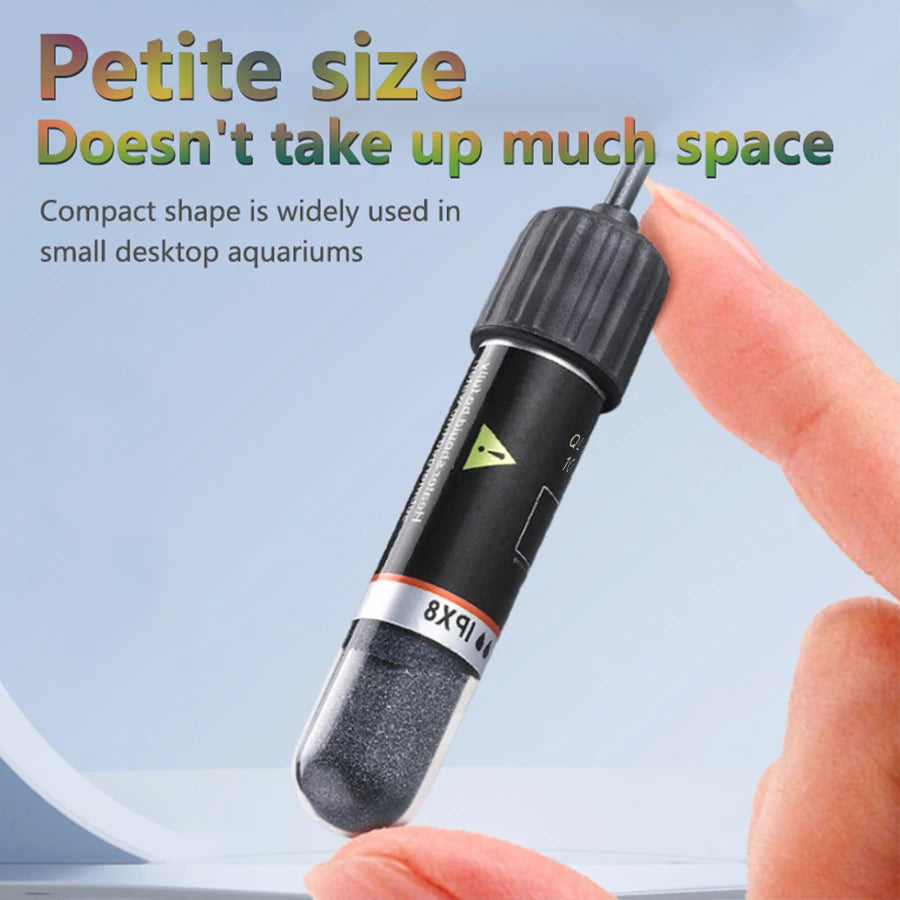 USB Mini Aquarium Heater  –  Constant Temperature Submersible Thermostat Heater Rod for Small Fish Tanks