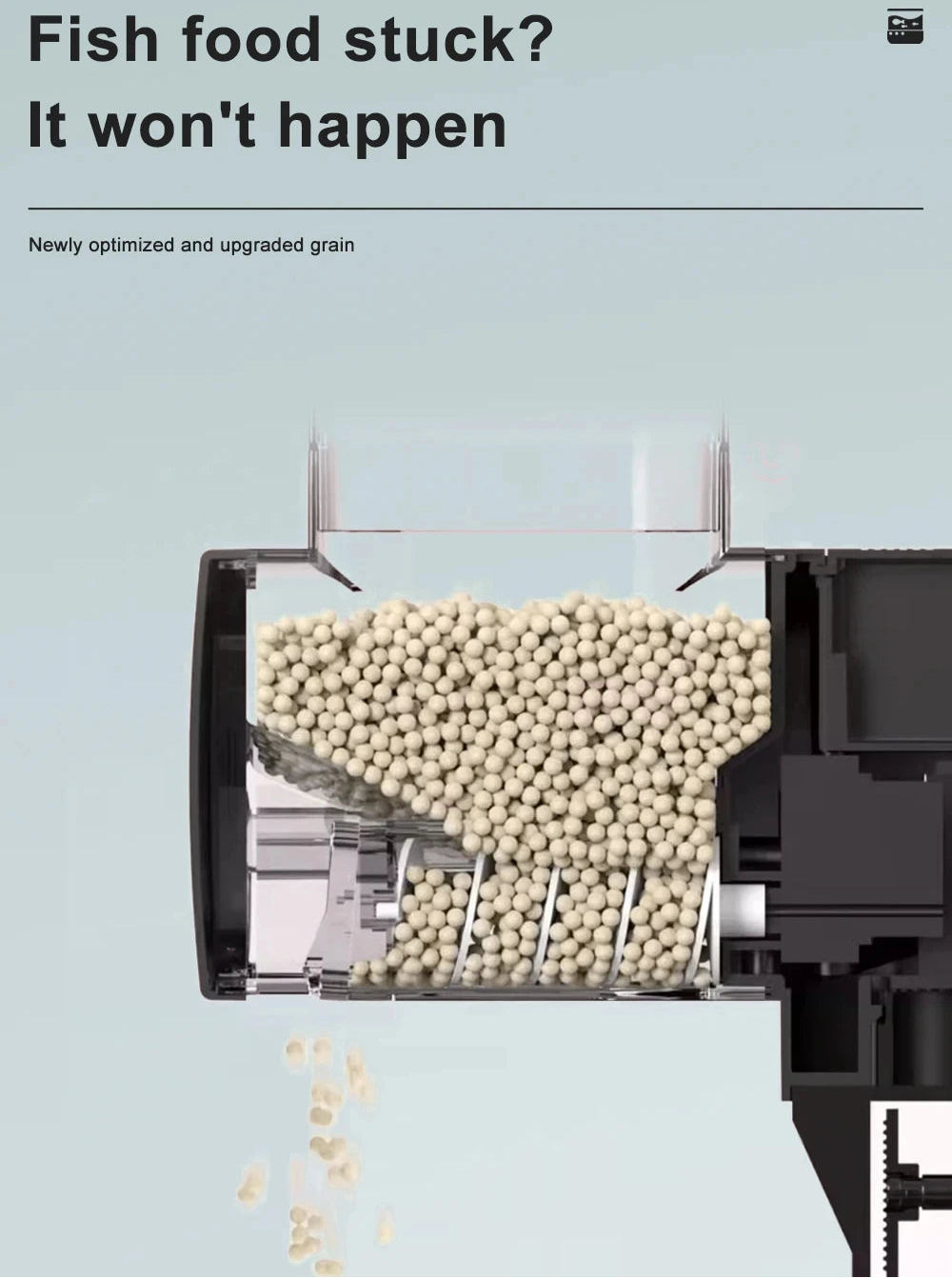 Intelligent Automatic Aquarium Fish Feeder – Digital Timer, WiFi & Remote Control