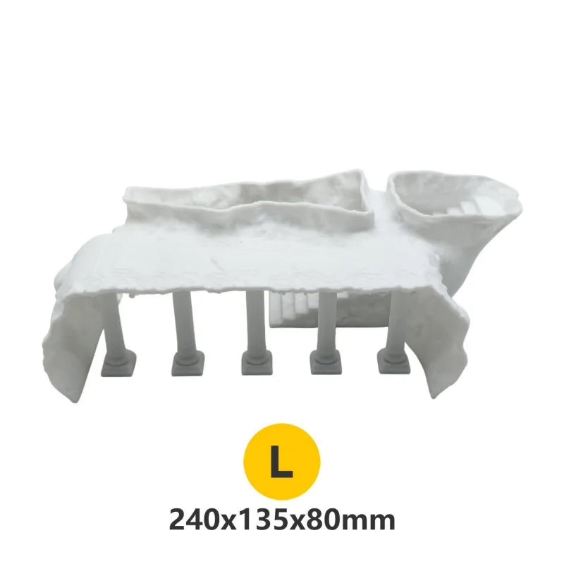 Roman Column Cave Aquarium Decoration – Fish & Shrimp Hiding House