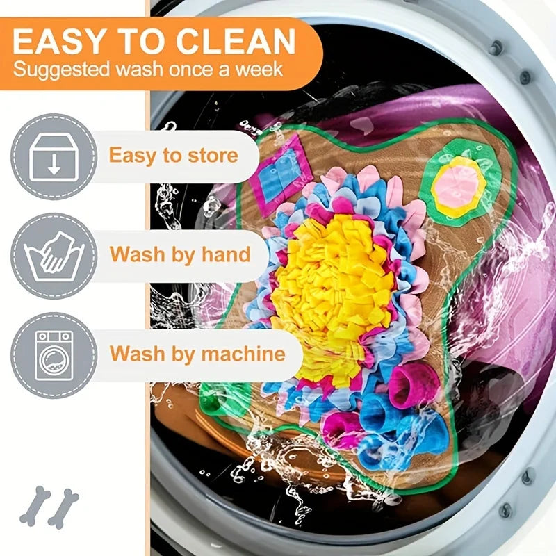 Dog Snuffle Mat for Training & Feeding