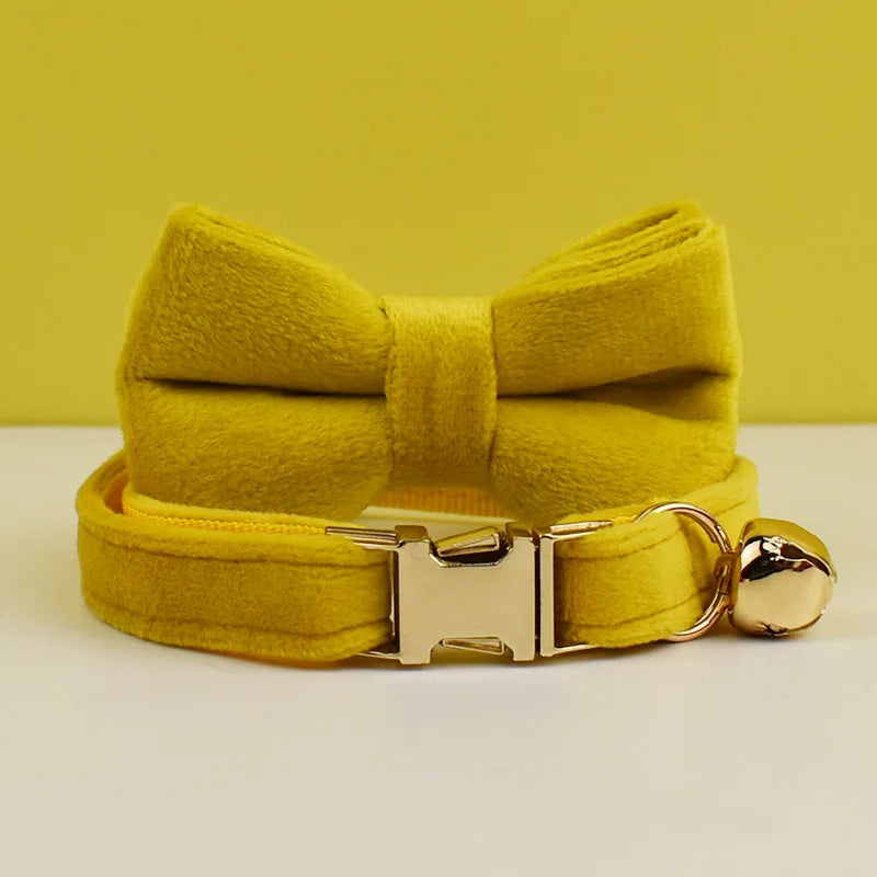 Velvet Cat Collar