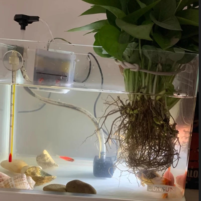 Ultra Quiet USB Aquarium Pump – Mini Fish Tank & Dog / Cat Water Fountain