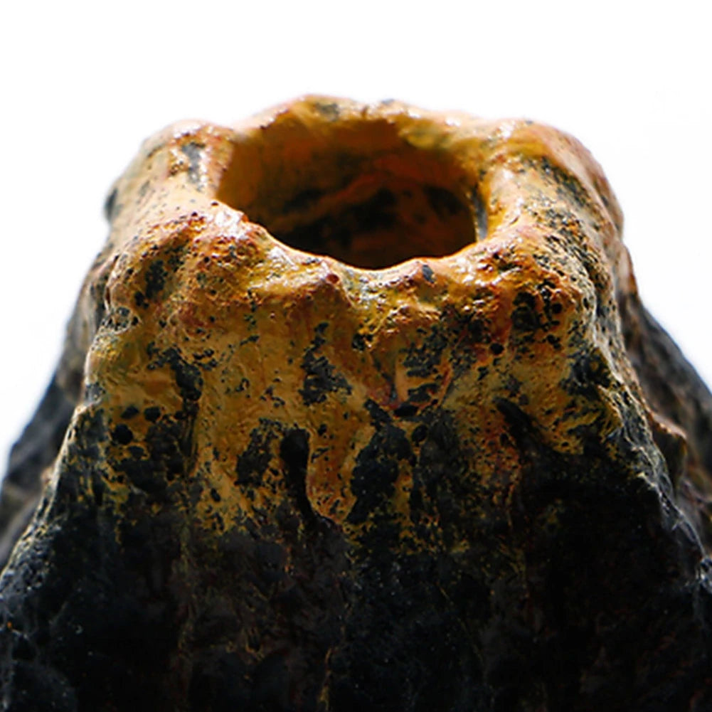 Resin Bubble Volcano Aquarium Decoration