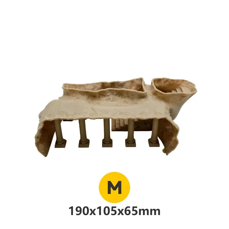 Roman Column Cave Aquarium Decoration – Fish & Shrimp Hiding House