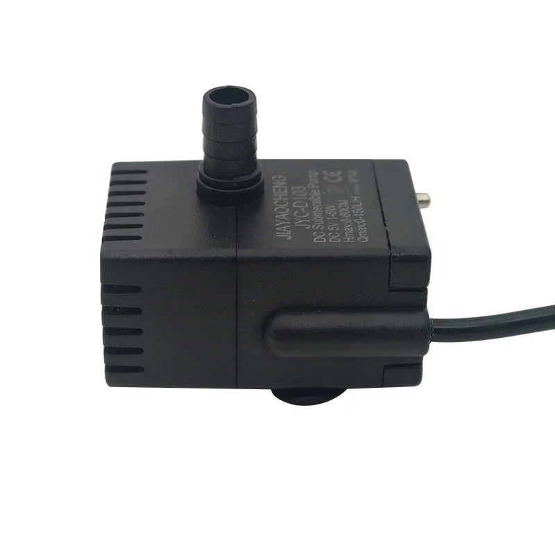 Ultra Quiet USB Aquarium Pump – Mini Fish Tank & Dog / Cat Water Fountain