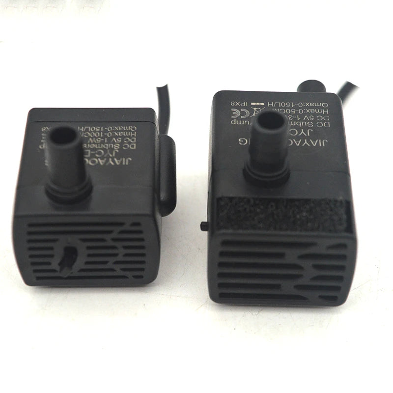 Ultra Quiet USB Aquarium Pump – Mini Fish Tank & Dog / Cat Water Fountain