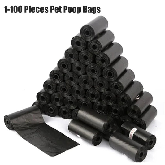 Biodegradable Dog Poop Bags with Bone-Shaped Dispenser
