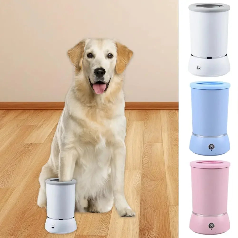 Automatic Pet Paw Cleaning Machine – Electric Dog & Cat Foot Washer Cup