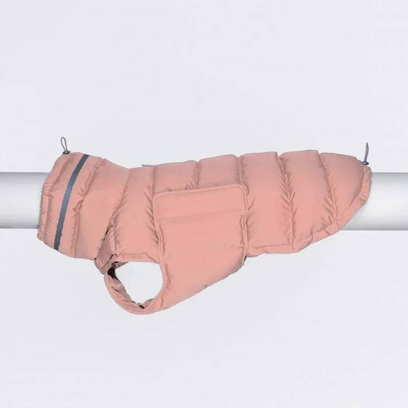 Reflective Waterproof Winter Dog Coat – Warm Fleece Padded Vest