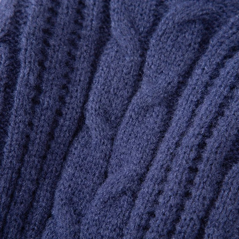 Winter Knit Dog & Cat Sweater with Turtleneck