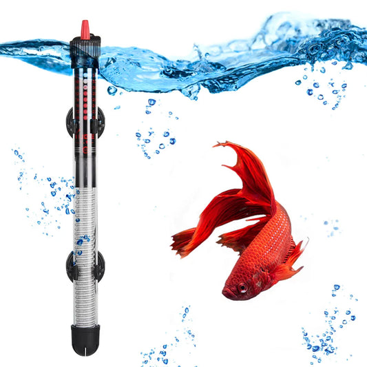 Adjustable Aquarium Heater -  Submersible Thermostat Heater Rod for Fish Tanks