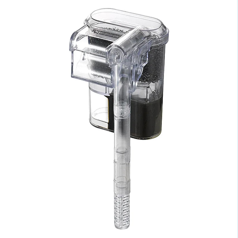 Mini Wall-Mounted Aquarium Filter – USB Waterfall Filter for Small Fish Tanks
