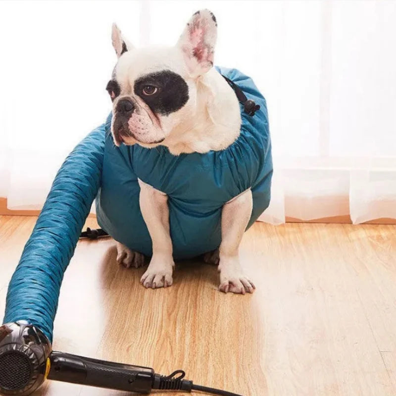 2-in-1 Pet Drying Bag – Fast Dog & Cat Dryer Coat | Adjustable Warm Air Suit for Grooming & Bath Time