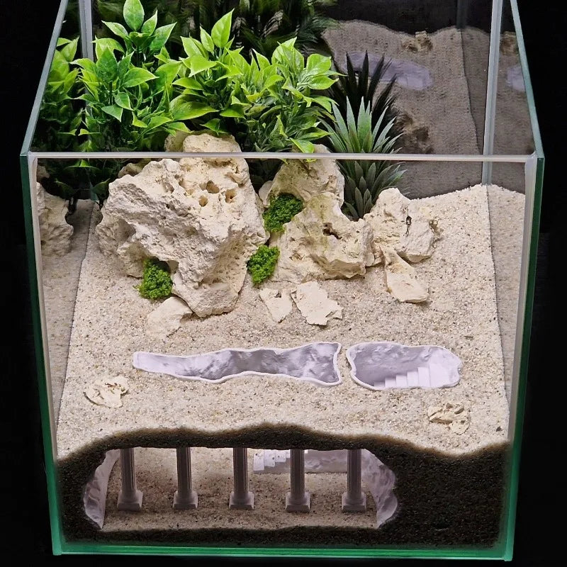 Roman Column Cave Aquarium Decoration – Fish & Shrimp Hiding House