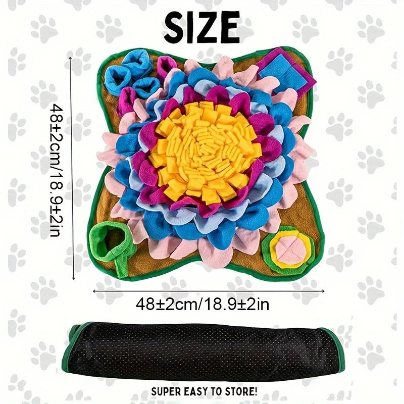 Dog Snuffle Mat for Training & Feeding