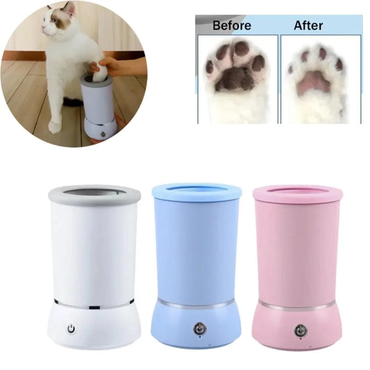 Automatic Pet Paw Cleaning Machine – Electric Dog & Cat Foot Washer Cup