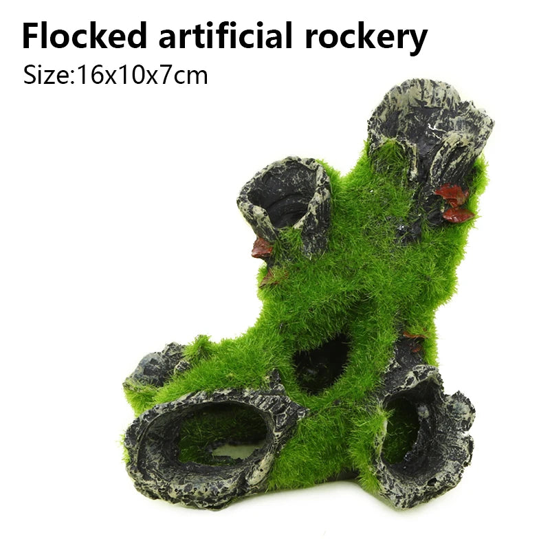 Resin Tree House Shrimp Cave – Aquarium Hiding Shelter Decoration