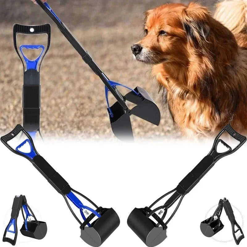 Foldable Dog Pooper Scooper with Long Handle