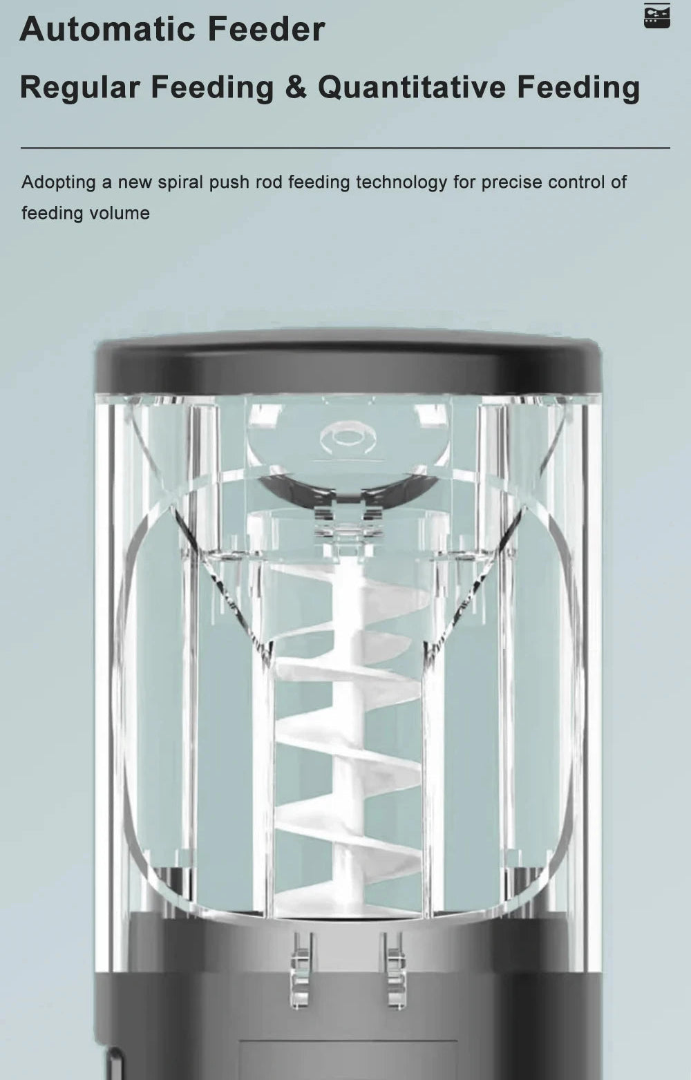 Intelligent Automatic Aquarium Fish Feeder – Digital Timer, WiFi & Remote Control