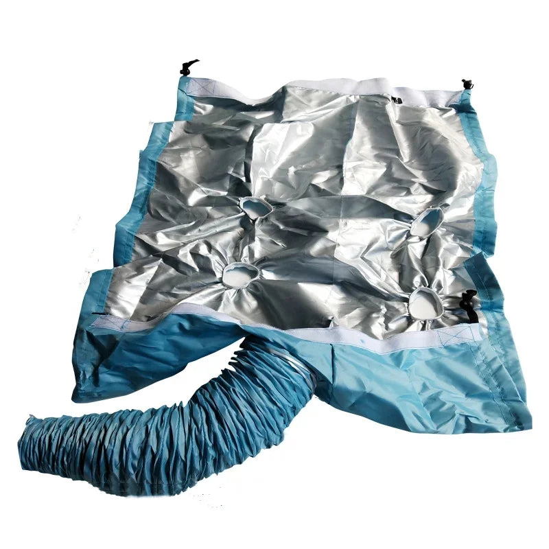 2-in-1 Pet Drying Bag – Fast Dog & Cat Dryer Coat | Adjustable Warm Air Suit for Grooming & Bath Time