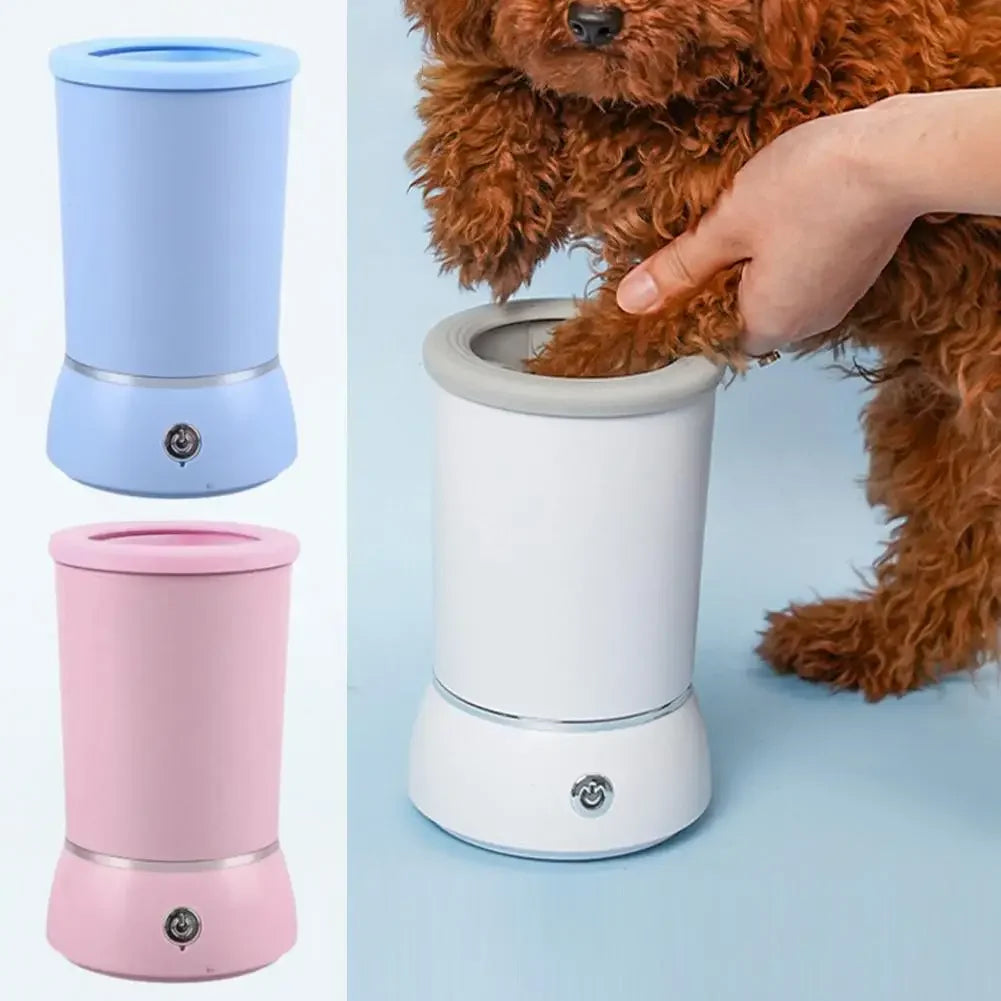 Automatic Pet Paw Cleaning Machine – Electric Dog & Cat Foot Washer Cup