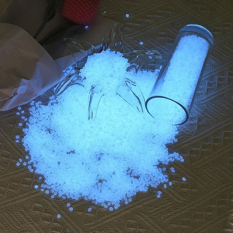 Luminous Glow Sand (1000 Pcs) – Light-Absorbing Decorative Sand