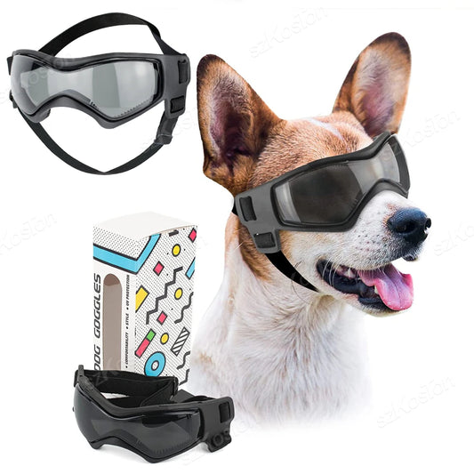 Dog & Cat Sunglasses – UV Protection Goggles for Small & Medium Dogs