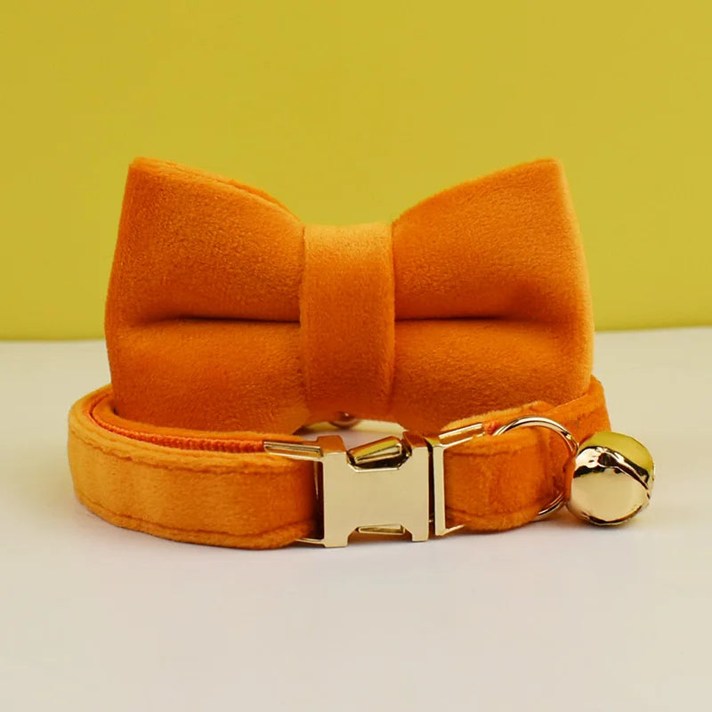 Velvet Cat Collar